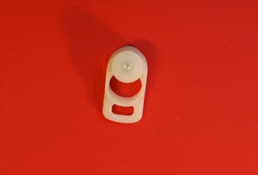 stabiler Objektroller mit Öse, Rollendurchm. 10 mm