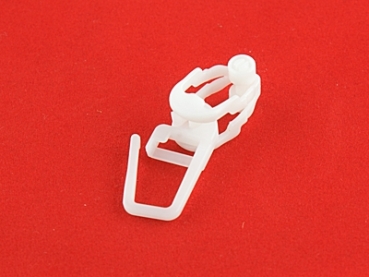 Innenlaufrolle mit Faltenhaken, Rollendurchm. 5 mm