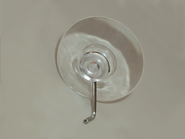 Saugnapf mit Metallhaken